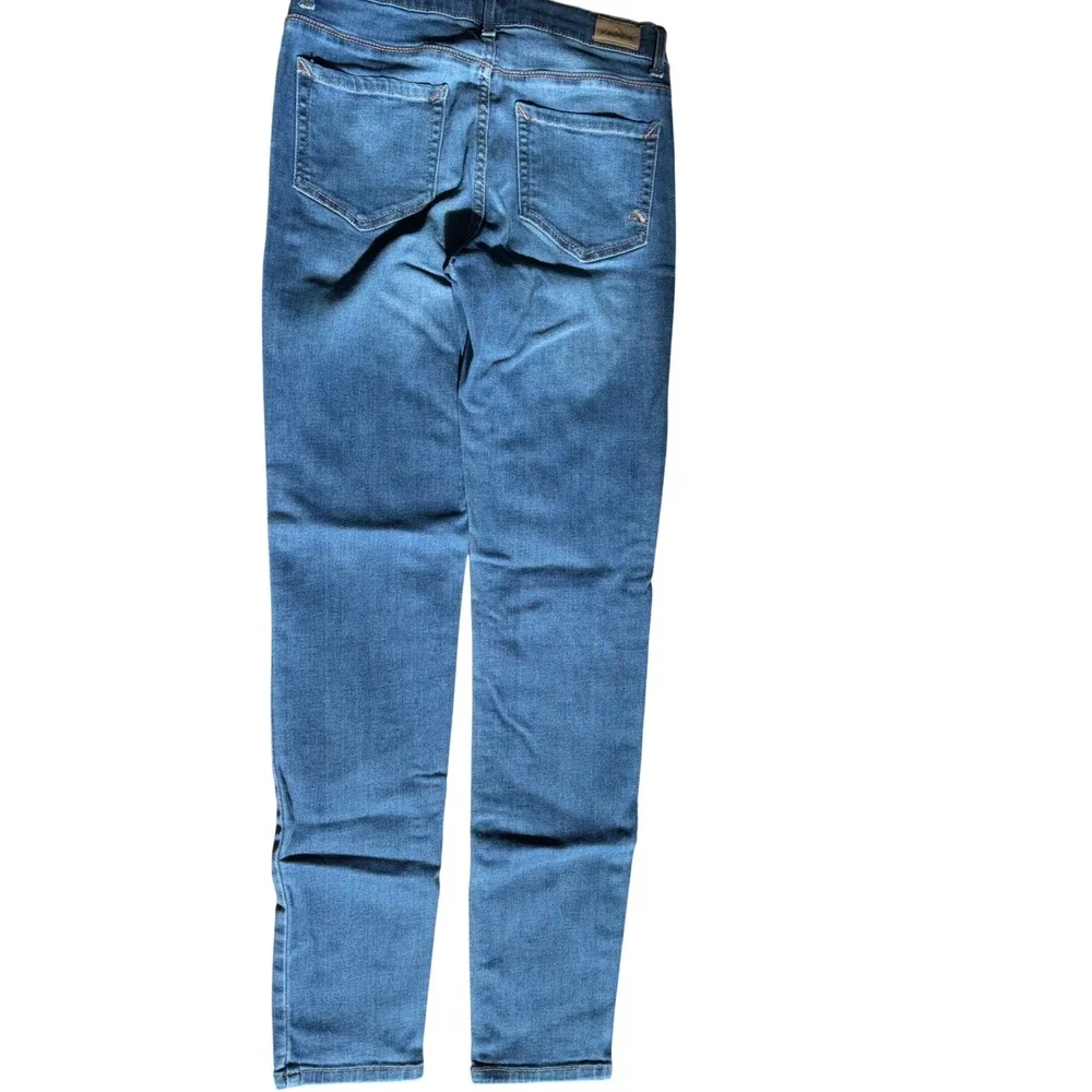 Jordache Girls Super Skinny Distressed Blue Denim Jeans Size 16‎ Medium Wash
